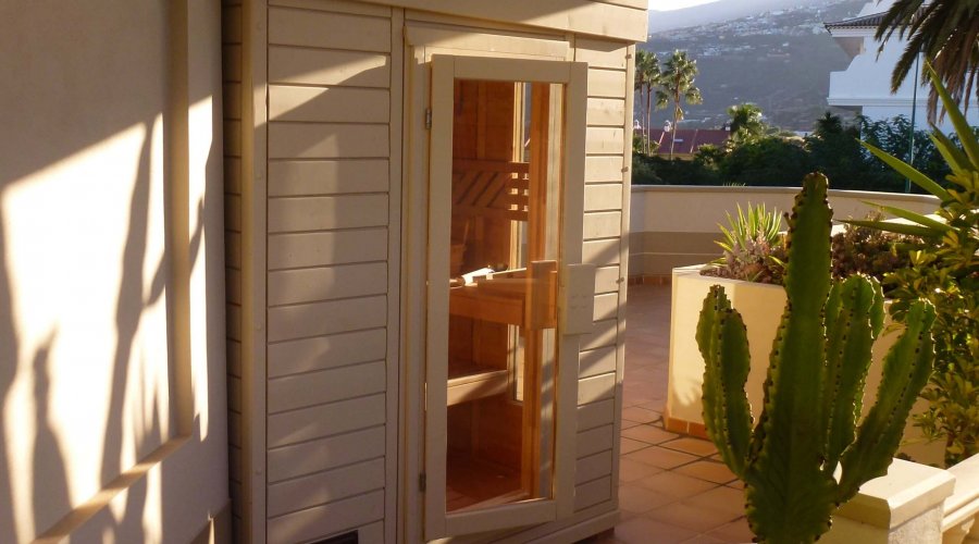 Wohlige Wärme in der Sauna